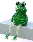 Handmade Beadworkx Frog Beadie Buddie