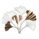 Abstract Ginkgo Leaves Metal Wall Art