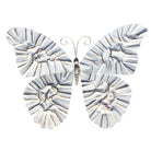 Sale - Abstract Silver And Bronze Butterfly
