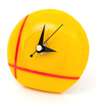 Funky Small Disc Glass Table Clock