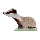 Brock The Badger Fused Glass Ornament