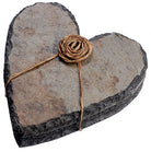 Heart Coasters Carved From Natural Stone