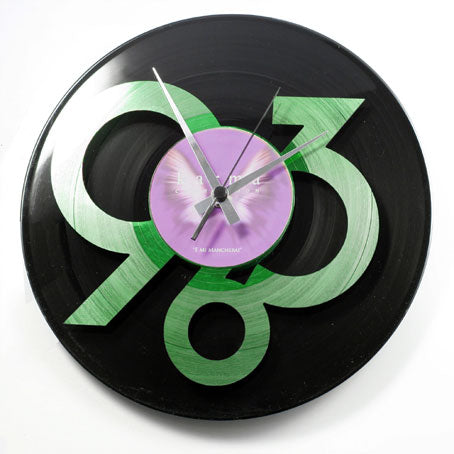 3-6-9 Record Clock In Green