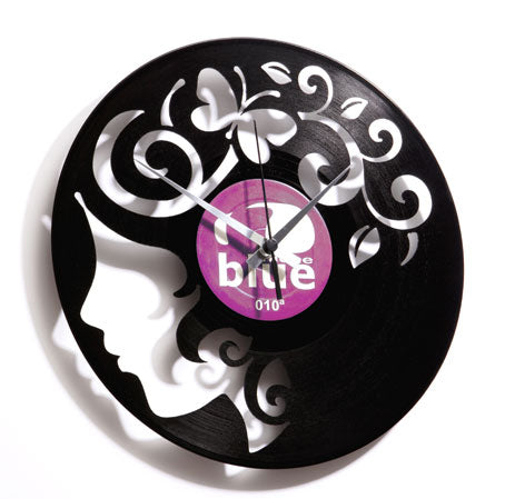 Dreamy Thoughts Record Clock