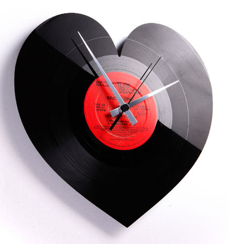 Love Is In The Air Record Clock