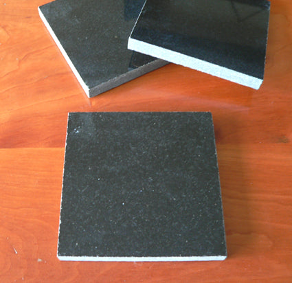 Handmade Black Granite coster selling set of 4