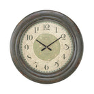 Forest Green Distressed Look Wall Clock