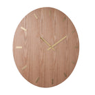 Extra Large Wood Wall Clock With Ash Veneer