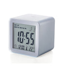Sensor Alarm Clock In Silver