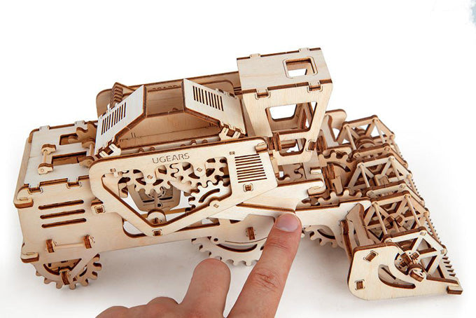 Combine Harvester - Build Your Own Moving Model By Ugears