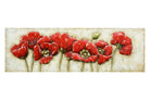 Red Poppies Décor Wall Art Hanging