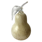 Paperweight Pear In A Beige Marble Design