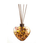 Gold And Bronze Heart Shaped Glass Diffuser