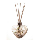 Delicate Grey Hand Blown Heart Shaped Glass Diffuser