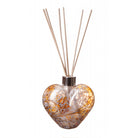 Crackled Effect Gold And White Handcrafted Diffuser