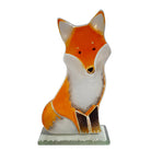 Ruby The Fox Fused Glass Figurine