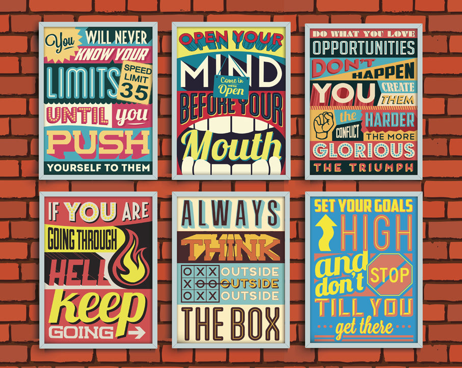 Graphic Print Posters Wall Mural