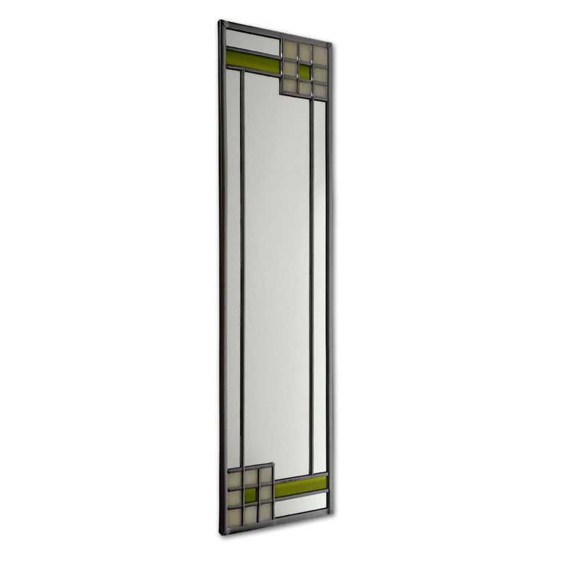 Pastel Squares Glass Wall Mirror