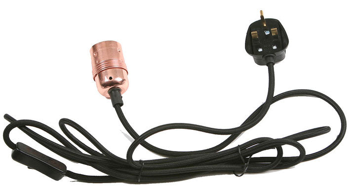 Cable With Plug And Bulb Holder