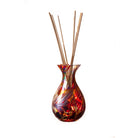 Reed Diffuser / Bud Vase In Bronze And Red
