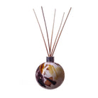 Reed Diffuser Sphere In White, Brown And Amber